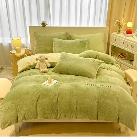 WinterBloom Duvet Cover