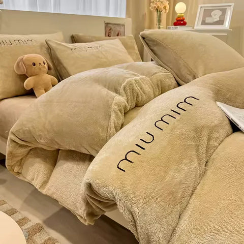 WinterBloom Duvet Cover